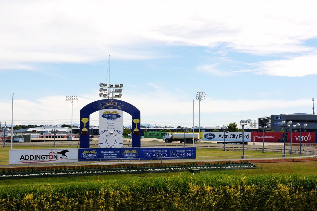Addington Stadium Motel ไครสต์เชิร์ช ภายนอก รูปภาพ