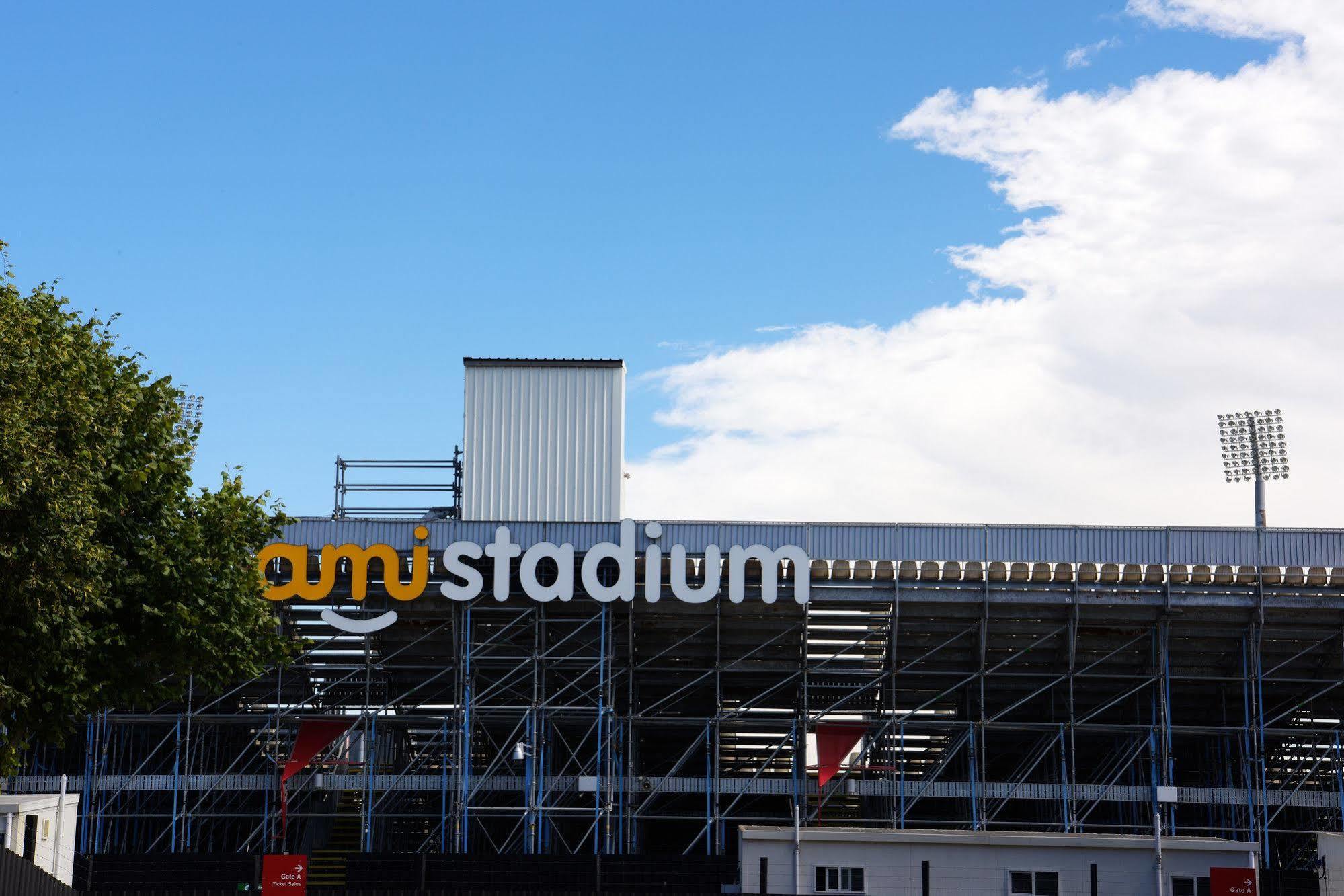 Addington Stadium Motel ไครสต์เชิร์ช ภายนอก รูปภาพ