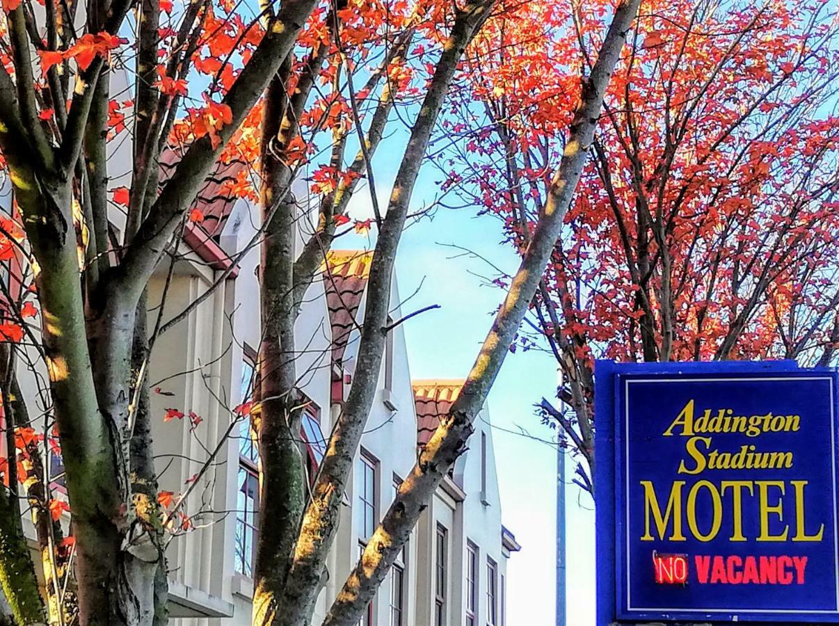 Addington Stadium Motel ไครสต์เชิร์ช ภายนอก รูปภาพ